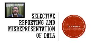 Selective Reporting and Misrepresentation of Data [upl. by Katushka922]