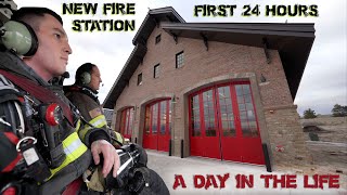 First 24 Hours in a New Fire Station  A Day in the Life [upl. by Upton894]