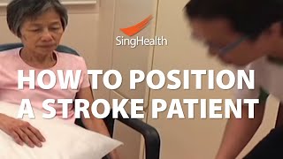 How To Position A Stroke Patient [upl. by Sumetra]