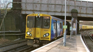 Half an Hour at 216  Birkenhead North Station 1022017  Class 507 508 terminus [upl. by Naneek]