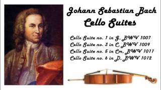 Johann Sebastian Bach  Cello suites in 432 Hz great for reading or studying [upl. by Annahaj]