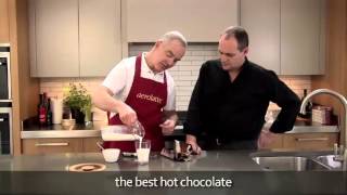 How to make a hot chocolate using an aerolatte milk frother [upl. by Llerrad178]