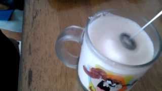 Aerolatte Review Frothing Cold Milk In Under 1 Minute [upl. by Ggerk]